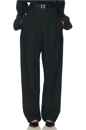 Helsa High Waist Pleated Suit Trouser in