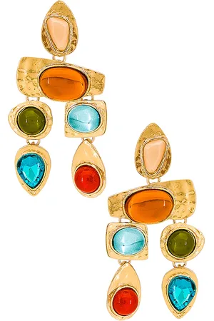 petit moments Multi Stone Earrings in