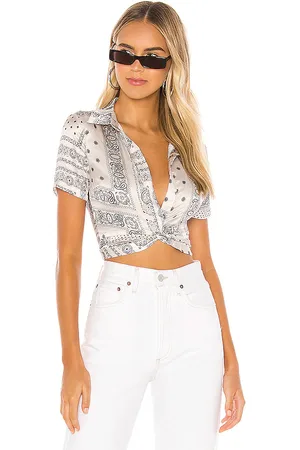 superdown Jenela Twist Front Shirt in