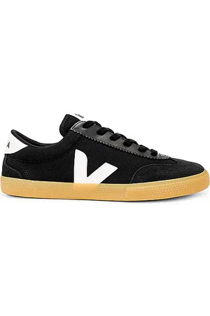 Veja Volley in Black White & Natural