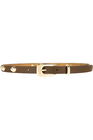 Ettika Georgia Split Leather Belt in