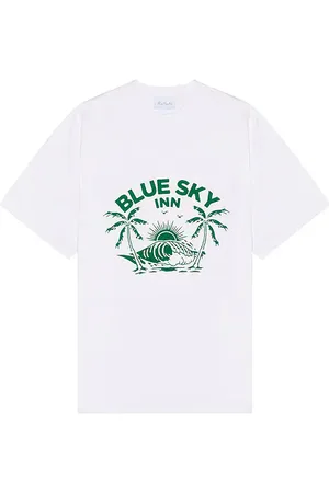 BLUE SKY INN Green Wave T-Shirt in