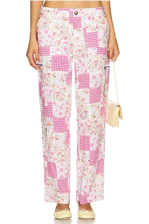 DANIELLE GUIZIO Adrian Patchwork Pant in