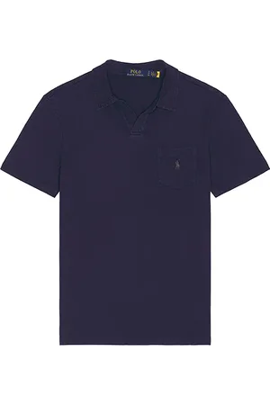 Ralph Lauren Short Sleeve Johnny Collar Polo in