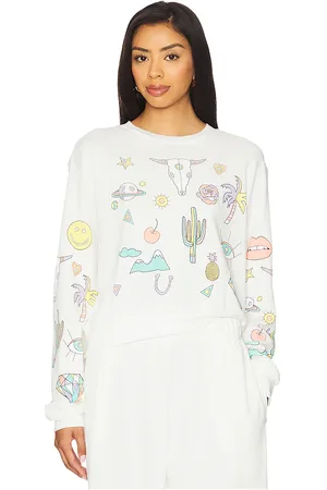 LAUREN MOSHI Spalding Dessert Vibes Crop Pullover in
