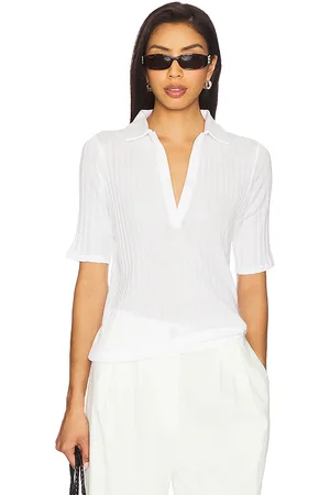 Vince Elbow Sleeve Polo in