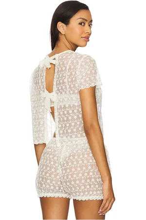 Only Hearts Little Flower Coquette Baby Tee in