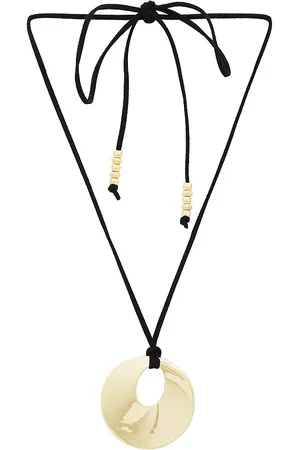 petit moments Disc Corded Necklace in