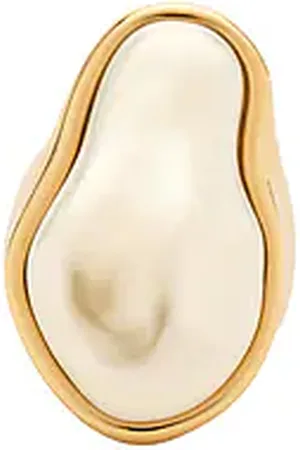 Ettika Pearl Statement Ring in