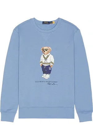 Ralph Lauren Heritage Icon Bear Crewneck Sweatshirt in