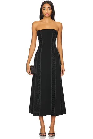 Simkhai Dennison Bustier Midi Dress in