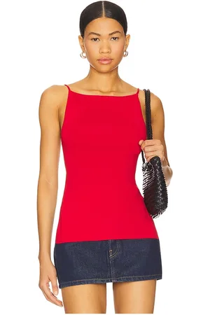 WeWoreWhat High Straight Neck Top in
