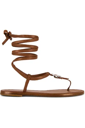 Stuart Weitzman Georgie Lace-up Sandal in