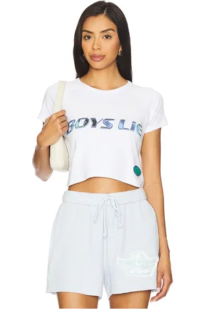 Boys Lie Gotta Jet All Yours Crop Tee in