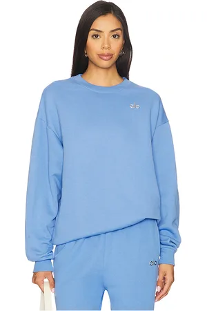 alo Accolade Crew Neck Pullover Sweatshirt in