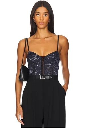 Free People X Intimately FP Printed Night Rhythm Bodysuit in