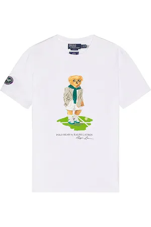 Ralph Lauren Short Sleeve Wimbledon Novelty Bear T-Shirt in