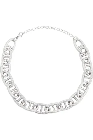 petit moments Rectangular Chain Link Necklace in