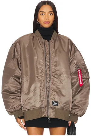 Alpha Industries Oversized Ma-1 Flight Jacket in