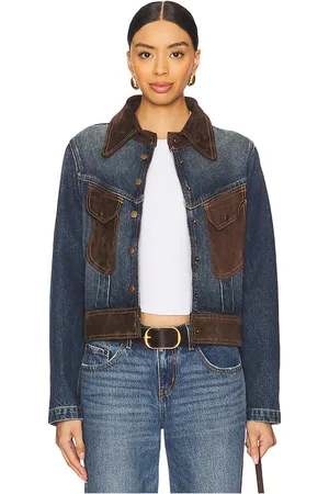 NILI LOTAN Brooklyn Denim Jacket in
