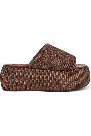 SIMON MILLER Raffia Cloudy Platform in