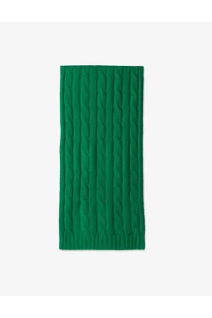 Pure Cashmere NYC Donna Sciarpe - Sciarpa treccia - Verde