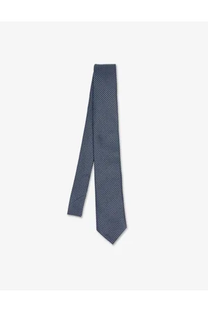 Emporio Armani Cravatta jacquard - Blu