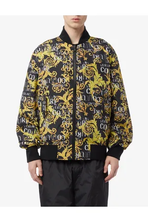 VERSACE Uomo Giacche bomber - Giacca bomber reversibile - Nero