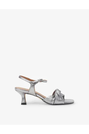 carmens Donna Sandali con tacco - Sandali Met Nodo - Argento
