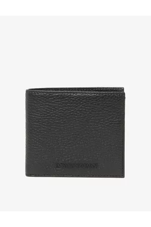 Emporio Armani Uomo Portafogli e portamonete - Portafogli nero con logo