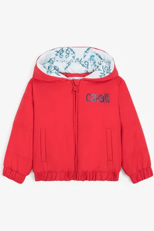 Roberto Cavalli Piumino con logo