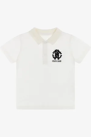 Roberto Cavalli Polo con logo RC