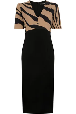 Roberto Cavalli Tiger-Print Dress
