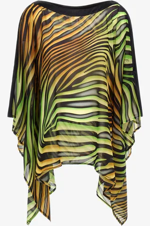 Roberto Cavalli Kaftano stampa Zebra