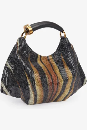 Roberto Cavalli Borsa a spalla piccola con paillettes
