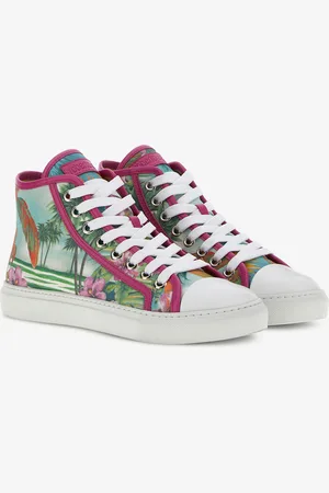 Roberto Cavalli Sneakers stampa Hawaii