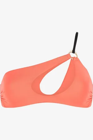 Roberto Cavalli Top bikini monospalla con cut-out