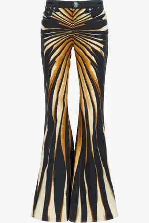 Roberto Cavalli Jeans con stampa Ray of Gold