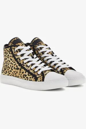 Roberto Cavalli Sneakers stampa Jaguar Skin