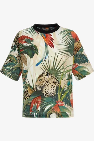 Roberto Cavalli T-Shirt Stampa Jungle