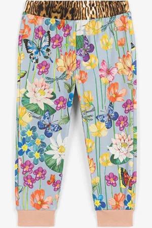 Roberto Cavalli Pantaloni sportivi con stampa floreale