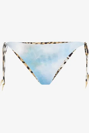 Roberto Cavalli Slip bikini con stampa