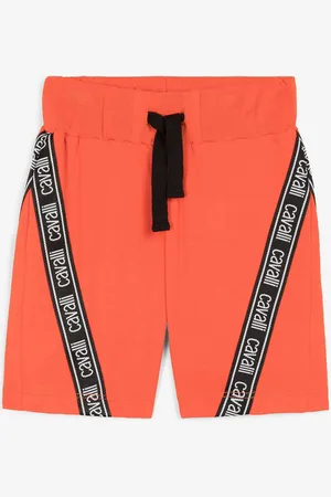 Roberto Cavalli Shorts con bande logate