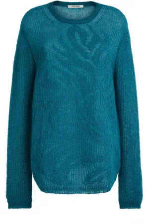 Roberto Cavalli Maglione con ricamo Hawk