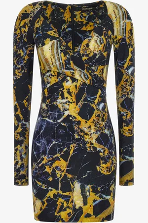 Roberto Cavalli Marble print Dress