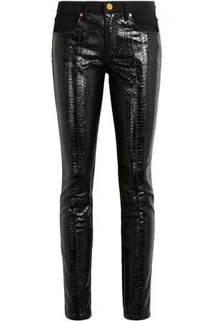 Roberto Cavalli Jeans con inserto serpente