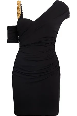 Roberto Cavalli One-Shoulder Mini Dress