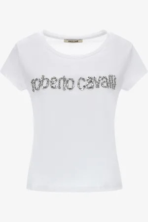 Roberto Cavalli T-shirt con Logo