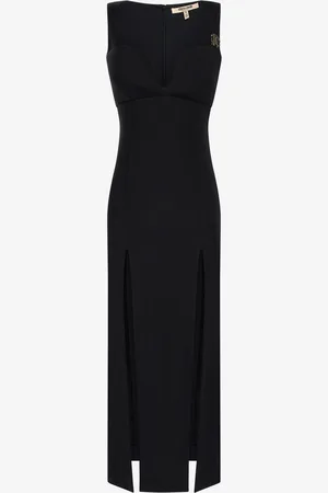 Roberto Cavalli Abito midi con spacchi