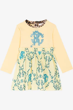Roberto Cavalli Abito con Monogram RC e stampa floreale